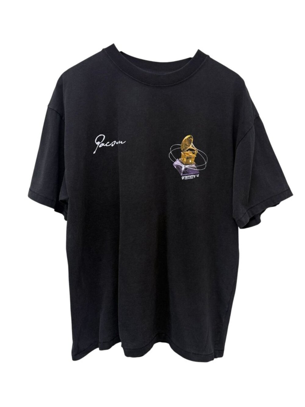 Pacsun Grammy House Large T-shirt Music Graphic Tee Short Sleeve Black Cotton